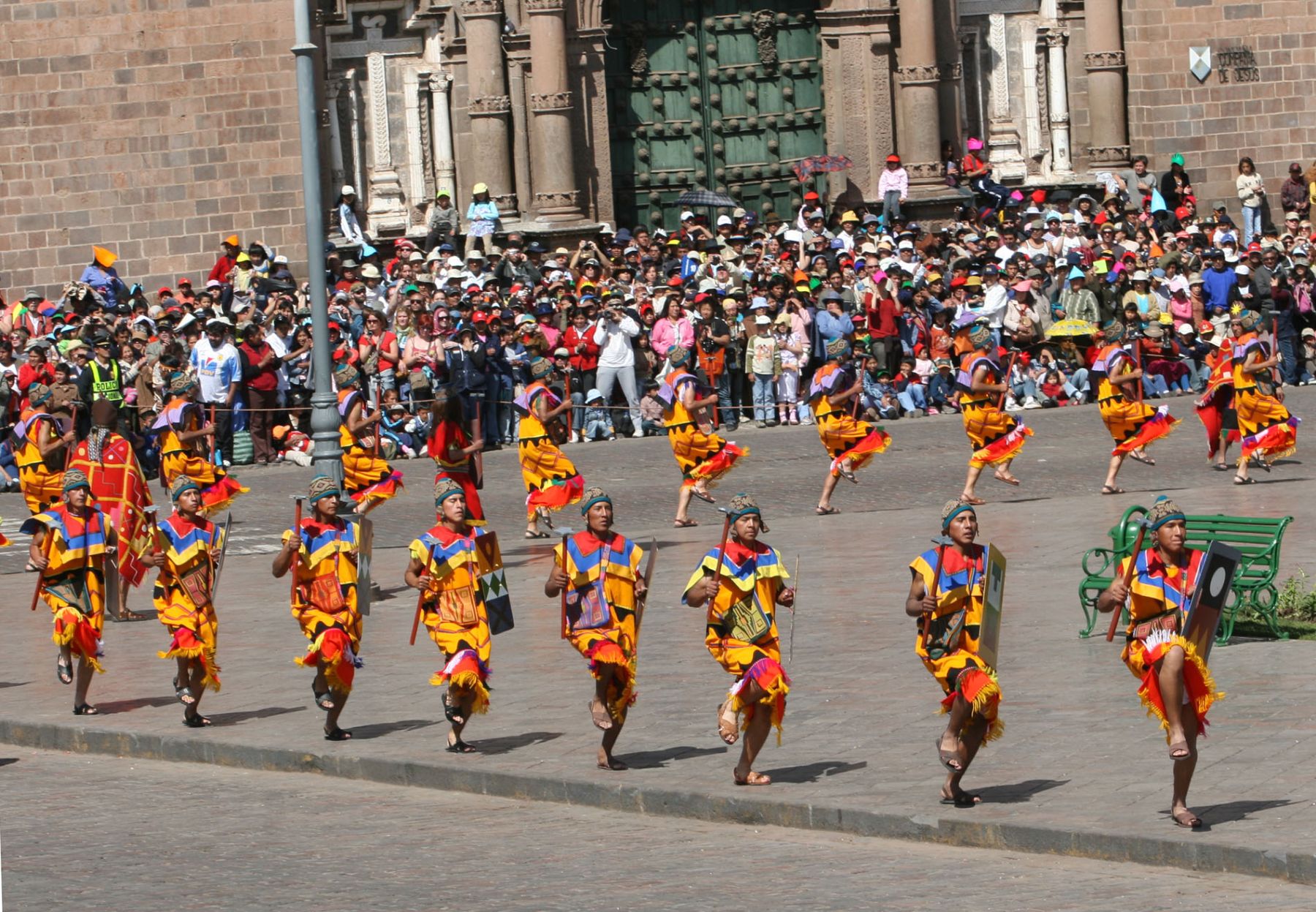Se inició la celebración del tradicional Inti Raymi o Fiesta del Sol en la ciudad del Cusco, en el sureste del país. Foto:ANDINA/Norman Córdova.a