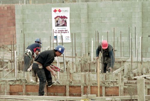 Construcción de vivienda. Foto: ANDINA/Difusión