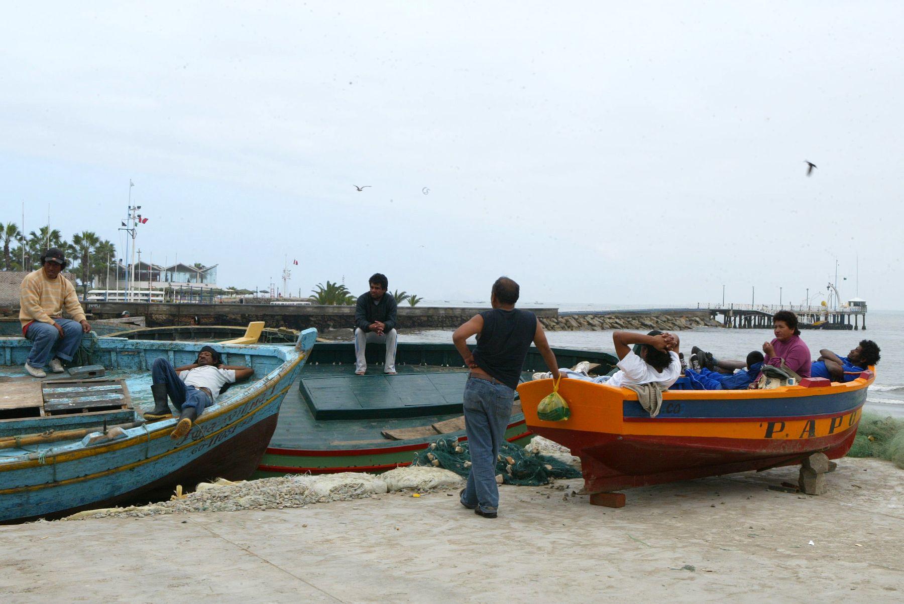 Un total de 11 puertos del litoral norte y centro del país fueron cerrados como medida de prevención por la presencia de oleajes ligeros, informó la Dirección de Hidrografía y Navegación (DHN) de la Marina de Guerra del Perú. ANDINA/archivo