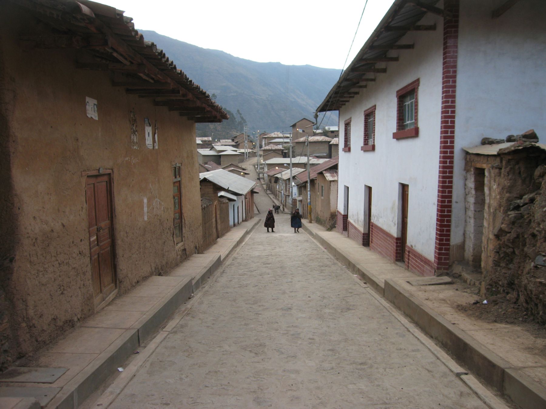 Callecita andajina, en la provincia limeña de Oyón. Foto: Municipalidad distrital de Andajes.