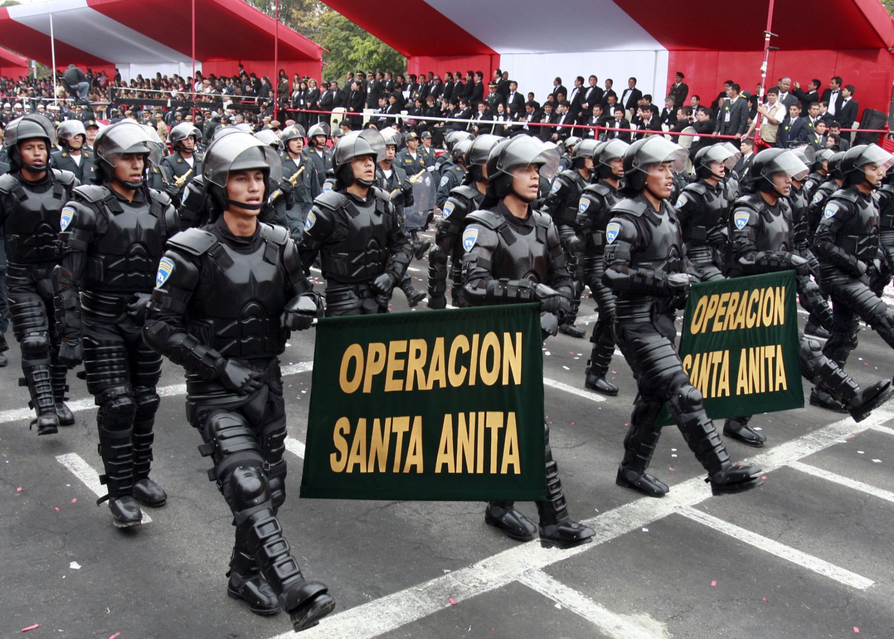 ran Parada Cívico Militar en la Av. de la Peruanidad. Foto: ANDINA / Dante Zegarra.