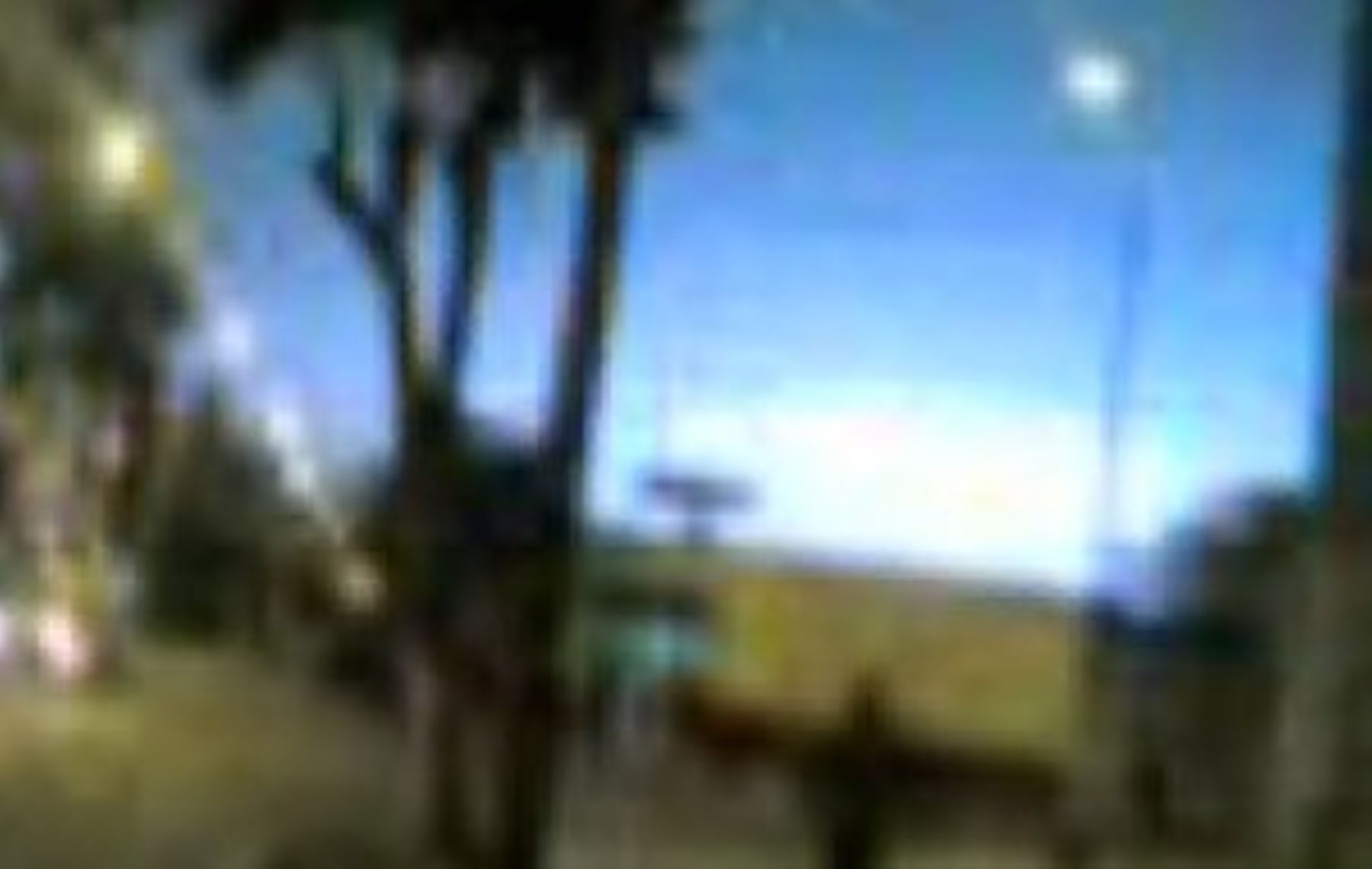 Foto captura de video aficionado durante terremoto del 15 de Agosto del 2007 en Lima.