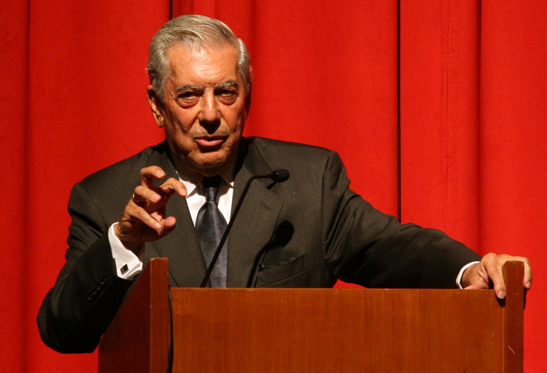 Mario Vargas Llosa. Foto: ANDINA/ Vidal Tarqui/Archivo