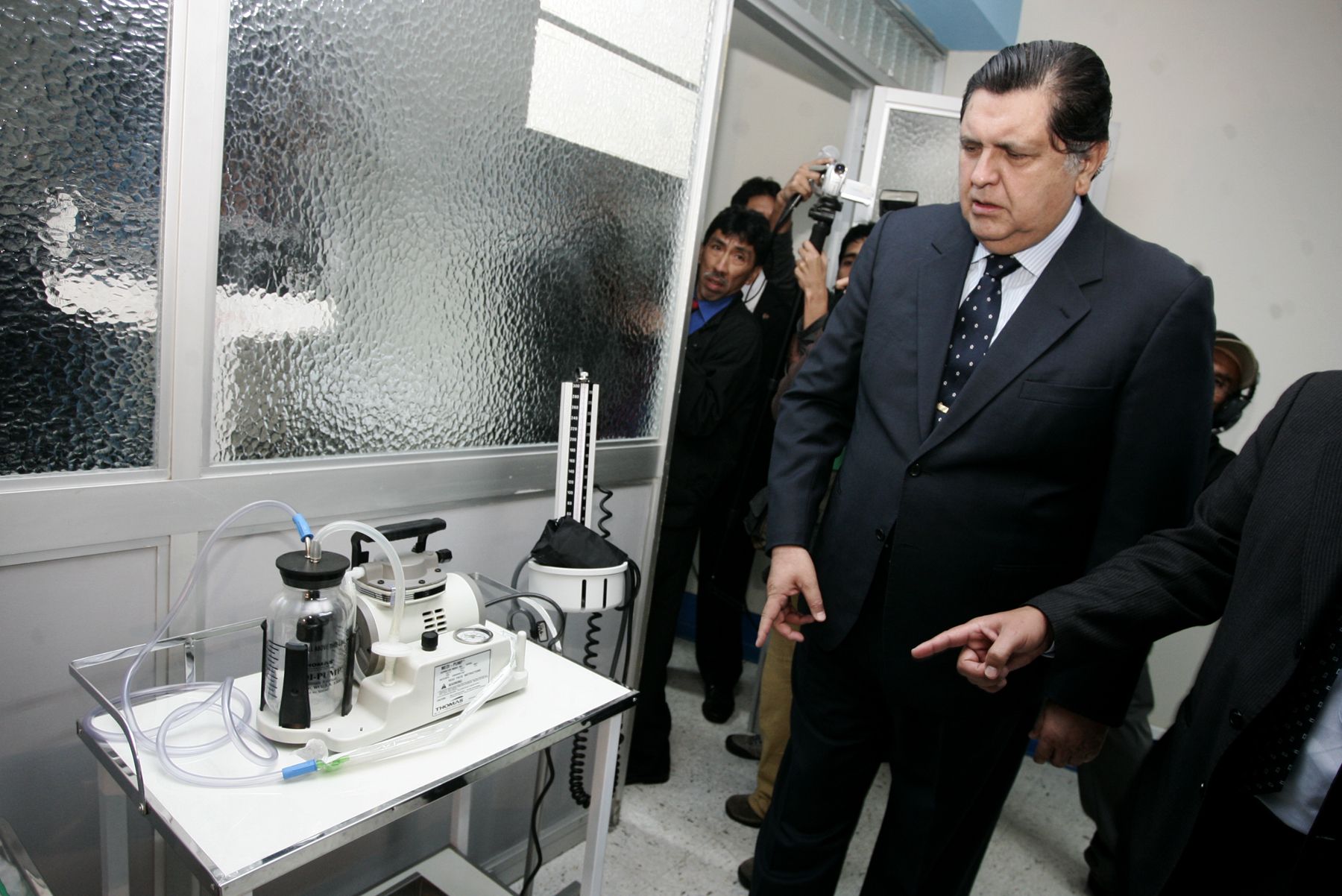 Presidente, Alan García, inagura Centro de Atención Primaria de Huaycan. Foto: ANDINA/Rafael Cornejo