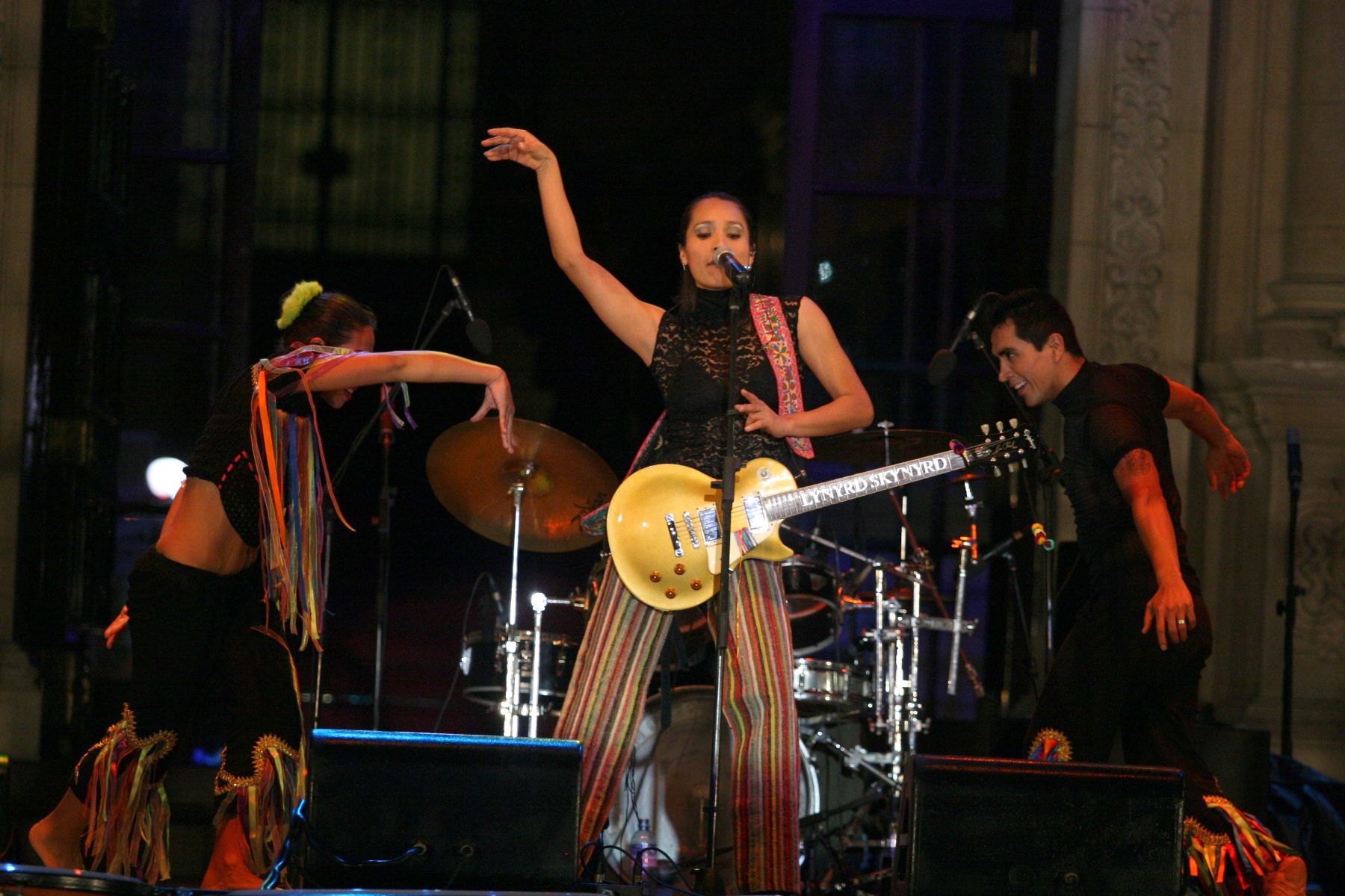 La cantante Damaris. Foto: ANDINA/ Vidal Tarqui