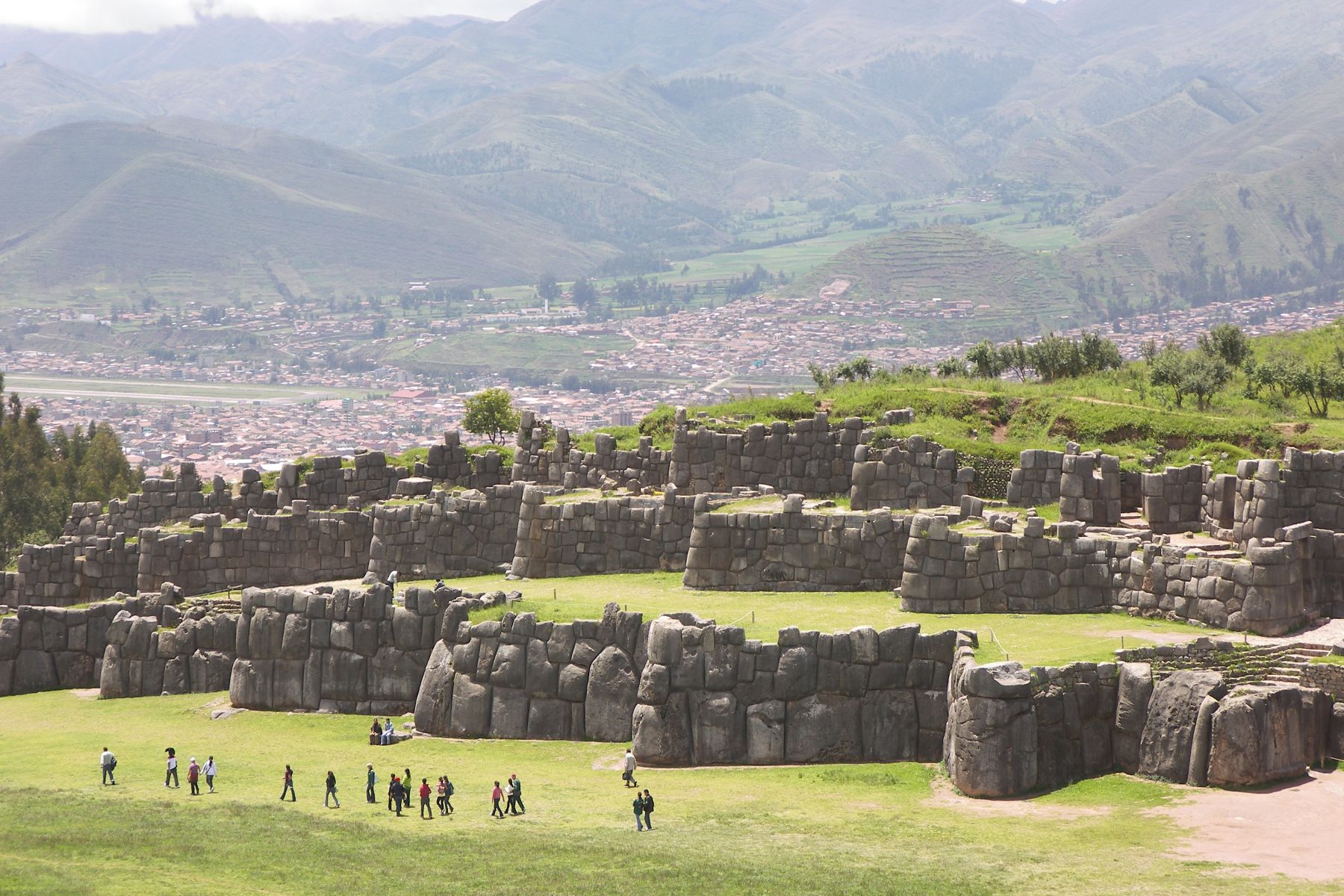 Parque arqueológico de Sacsayhuamán, en Cusco. Foto: ANDINA/Archivo.