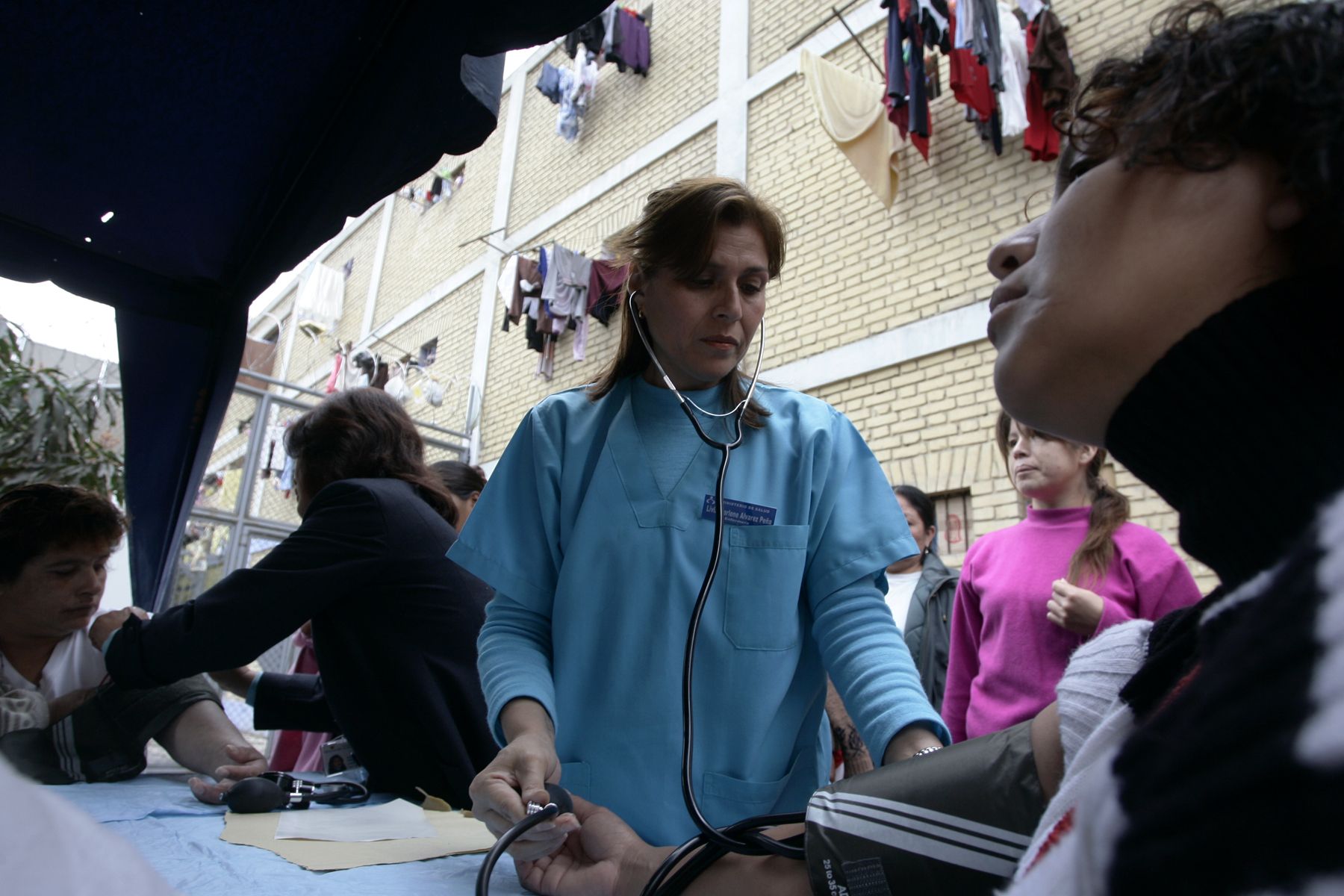 Ministerios de Salud y Justicia, lanzan campaña de salud en favor de las internas del penal Santa Mónica en Chorrillos.