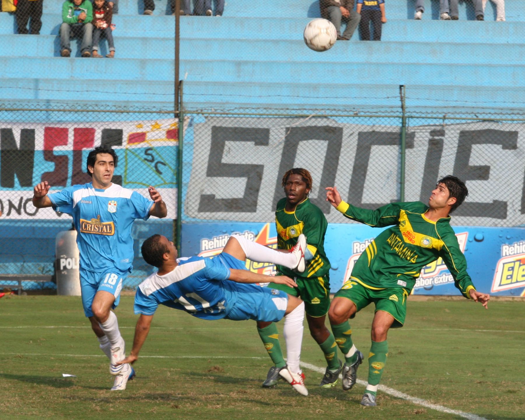 Partido Sporting Cristal vs. Sport Ancash. FOTO: ANDINA/Vidal Tarqui