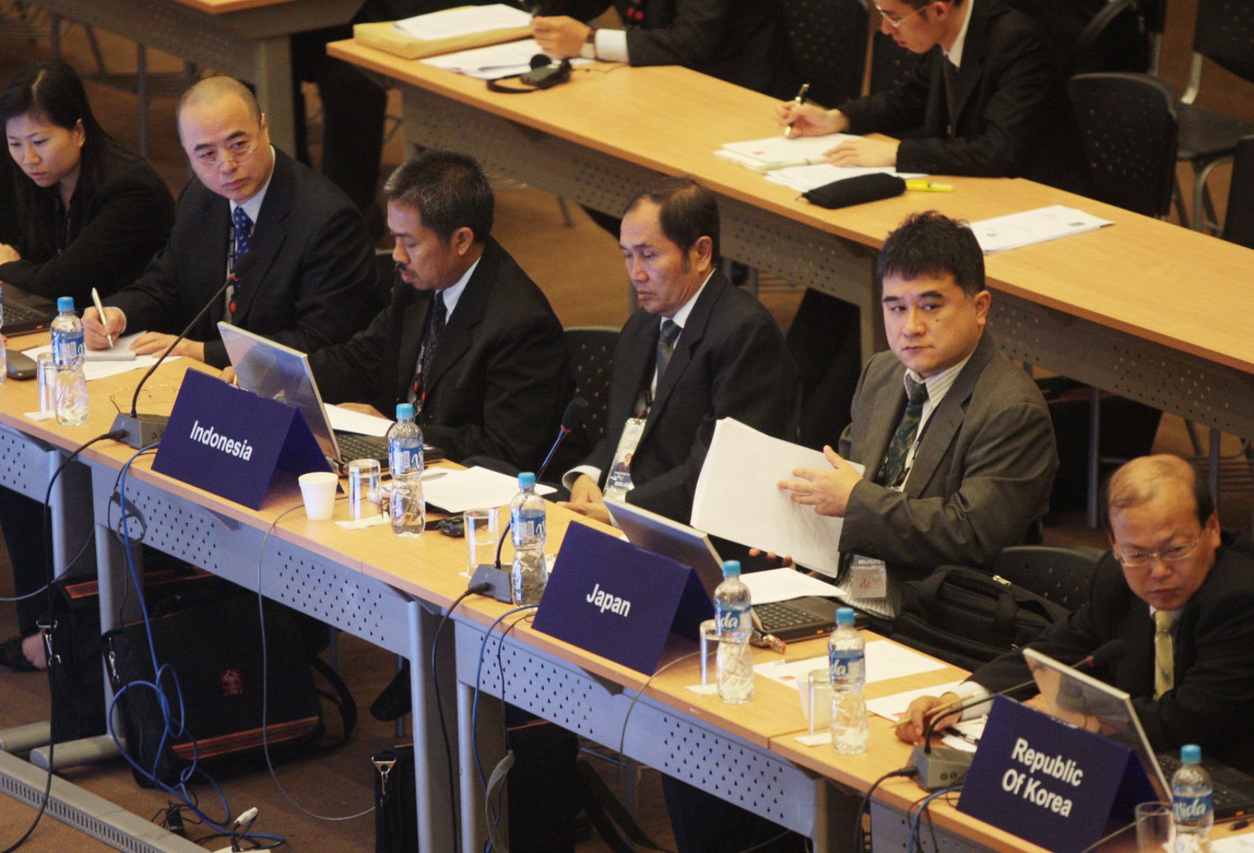 Sesión de apertura de la 27 Reunión del Grupo de Trabajo de Pequeña y Mediana Empresa APEC 2008 en Chiclayo. Foto:ANDINA/Carlos Lezama.