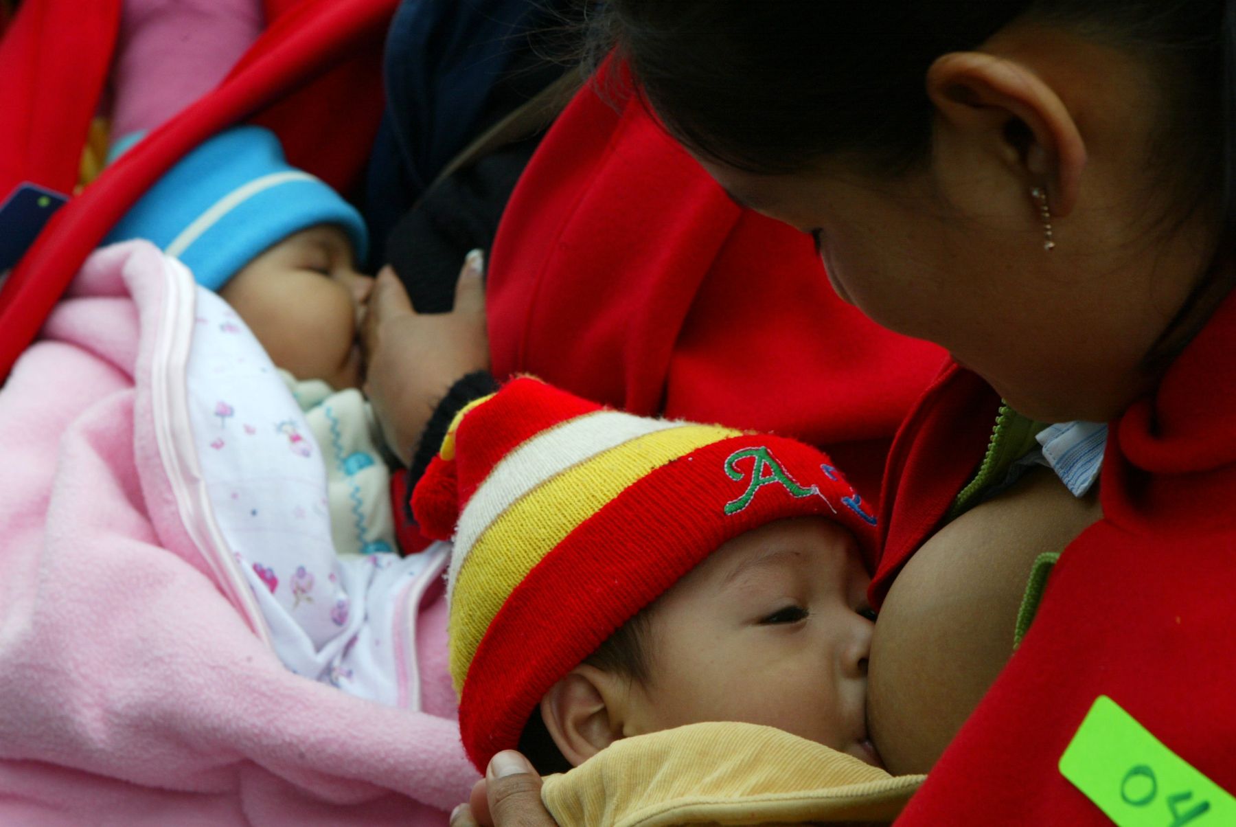 La leche materna es el mejor alimento para los recién nacidos. Foto: ANDINA/Rubén Grández.