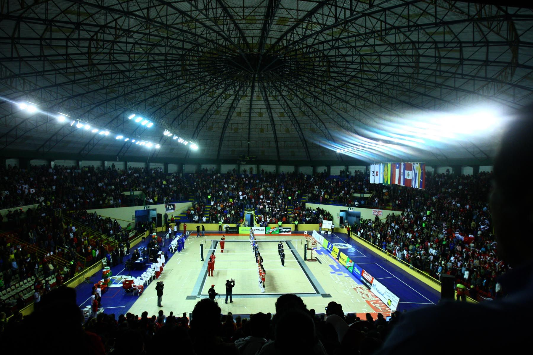 Eduardo Dibos Gymnasium, in the nation