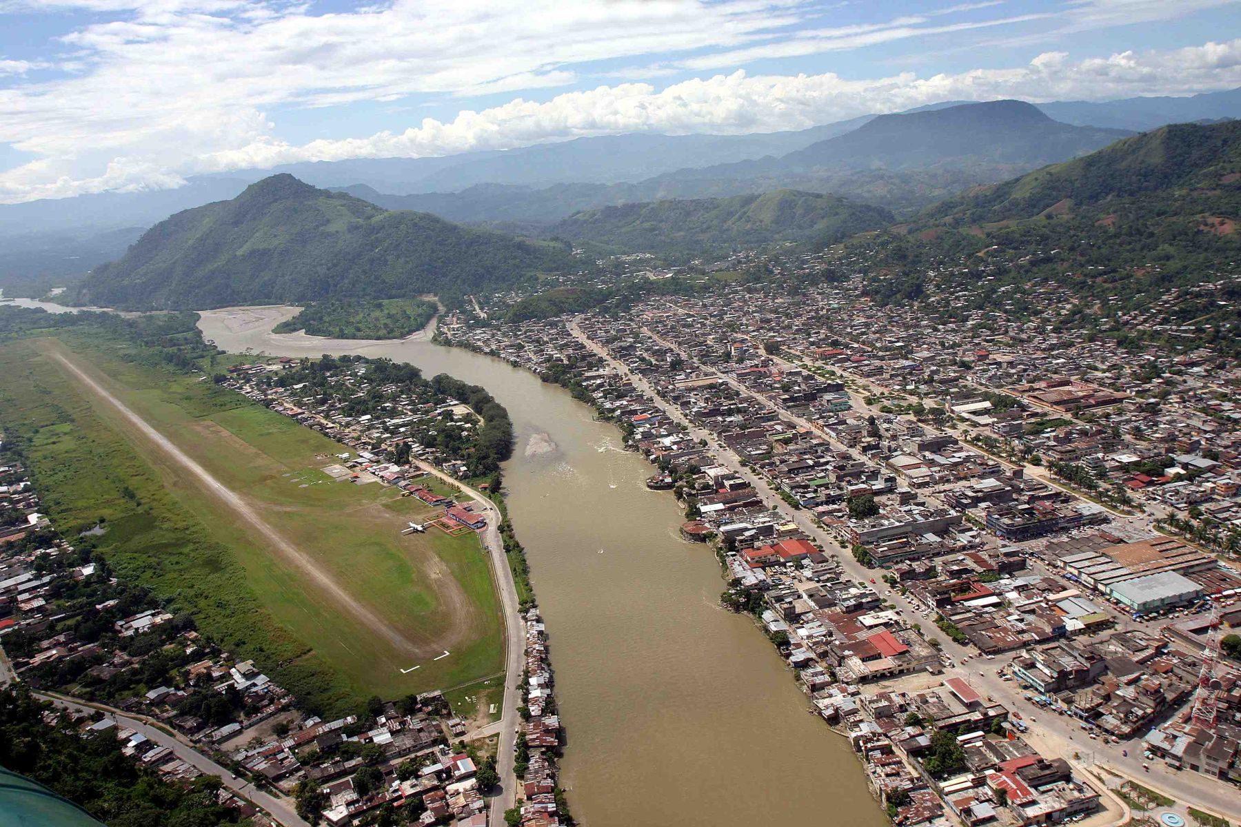 La ciudad de Tingo María está ubicada a orillas del río Huallaga. Foto: ANDINA / Archivo.