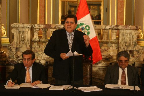 El presidente de la República, Alan García. Foto: ANDINA / Vidal Tarqui