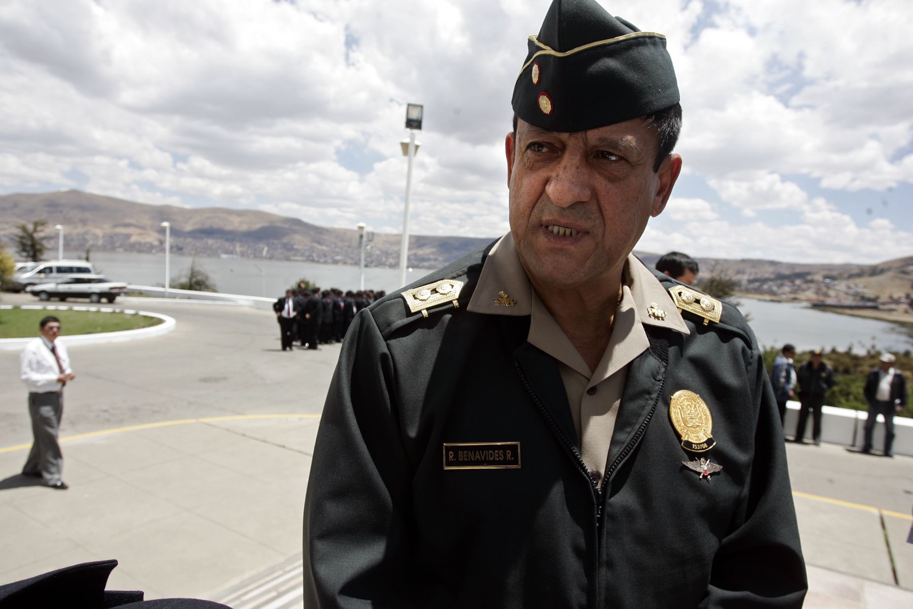 Gnrl. Ricardo Benavides, encargado de la seguridad para las cumbres en el Perú, durante el 2008. Foto: ANDINA / Rafael Cornejo