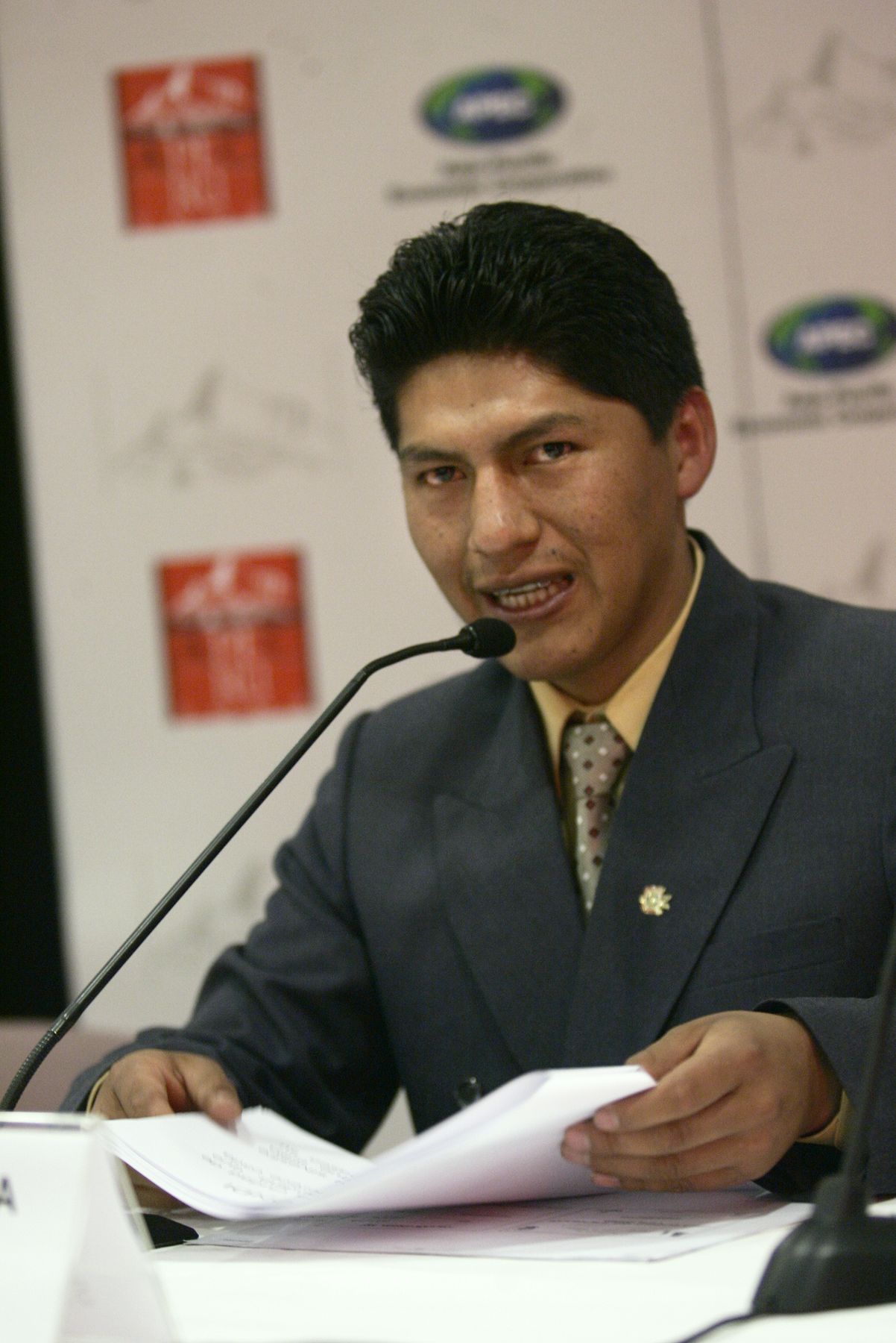 Alex Max Sullca, Alcalde de la provincia de San Antonio de Putina, Puno. Foto: ANDINA / Rafael Cornejo