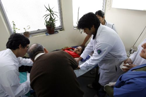 Ministerio de Salud brinda recomendaciones para evaluación del Serums que se realizará el domingo 1 de setiembre. Foto:ANDINA / Juan Carlos Guzmán Negrini.