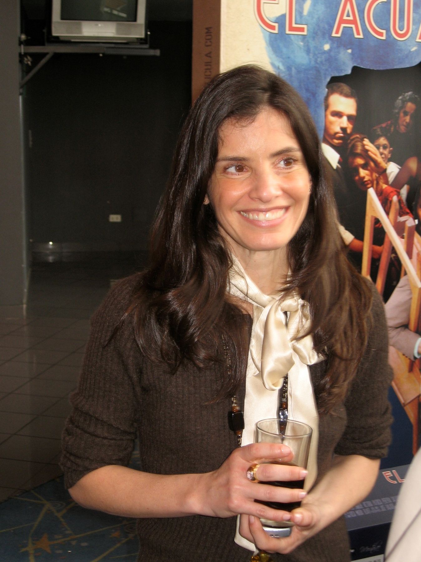 La actriz Patricia Pereyra, protagonista de El Acuarelista.