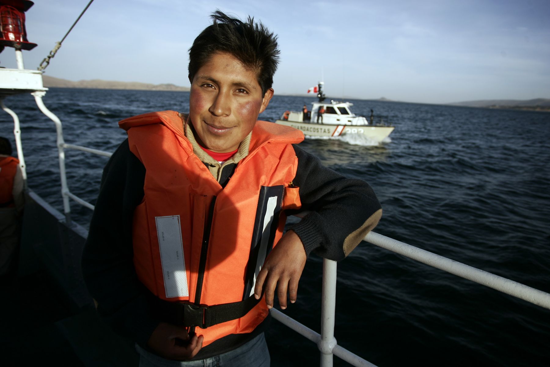 Marcial Nina, delegado peruano en el Encuentro de Jóvenes del APEC. Foto: ANDINA Rafael Cornejo