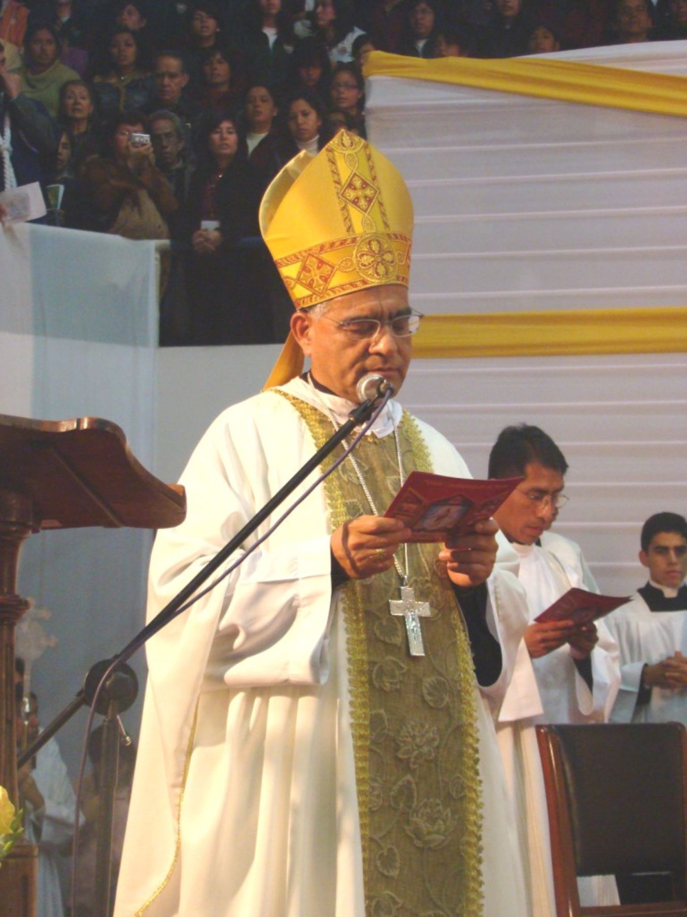 Arzobispo de Trujillo, monseñor Miguel Cabrejos. Foto: ANDINA / Arzobispado de trujillo.