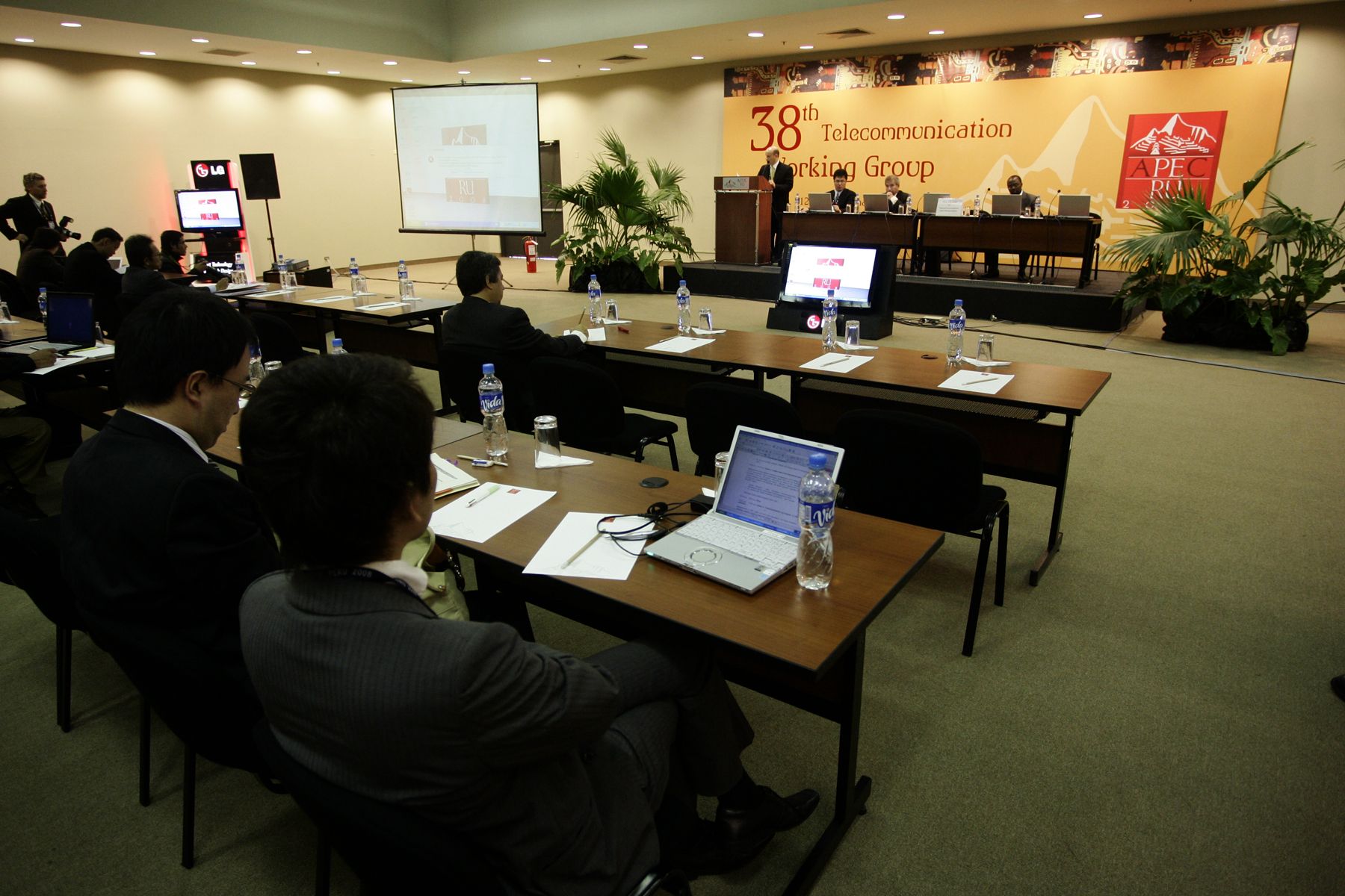 38º Reunión del Grupo de Trabajo de Telecomunicaciones en el marco del APEC 2008. Foto: ANDINA / Rafael Cornejo.
