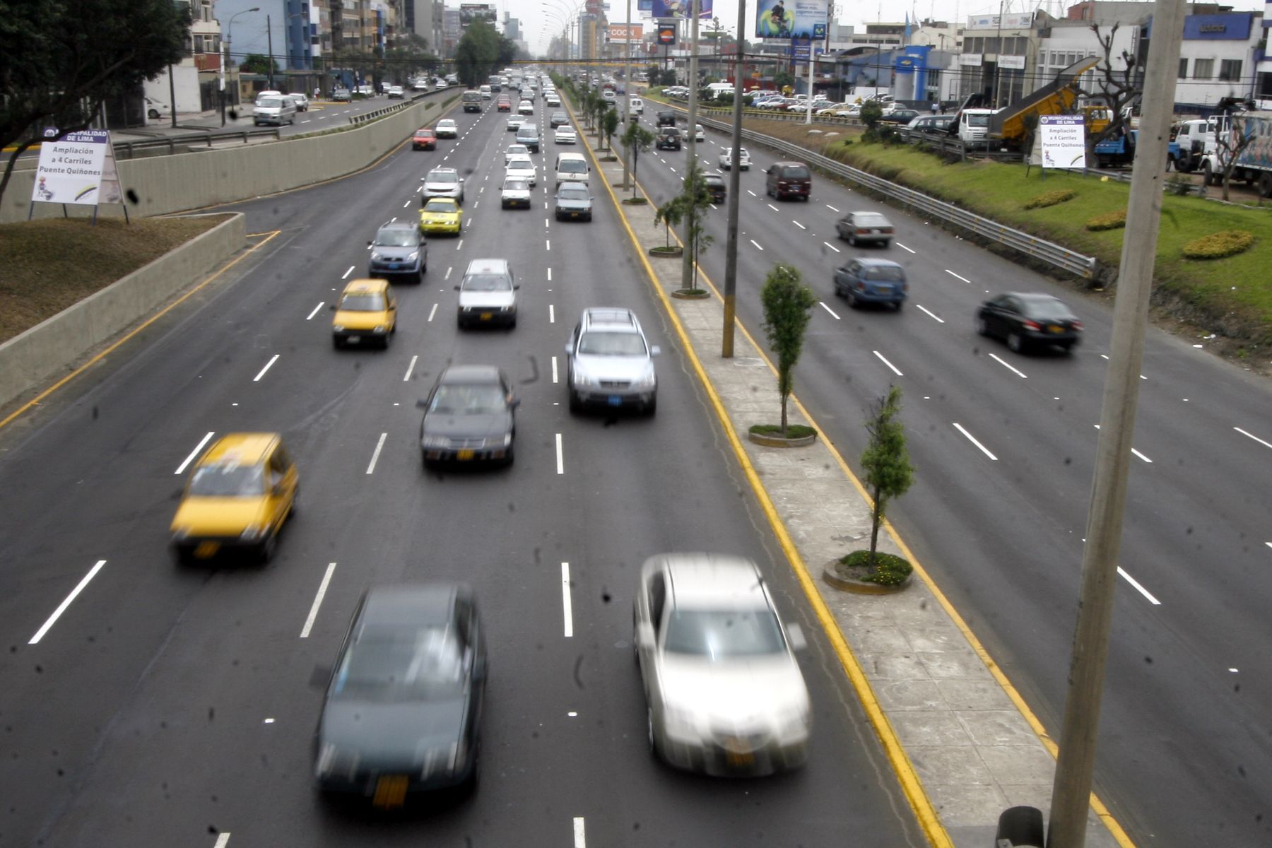 Avenida Javier Prado. Foto: ANDINA/Stephanie Zollner