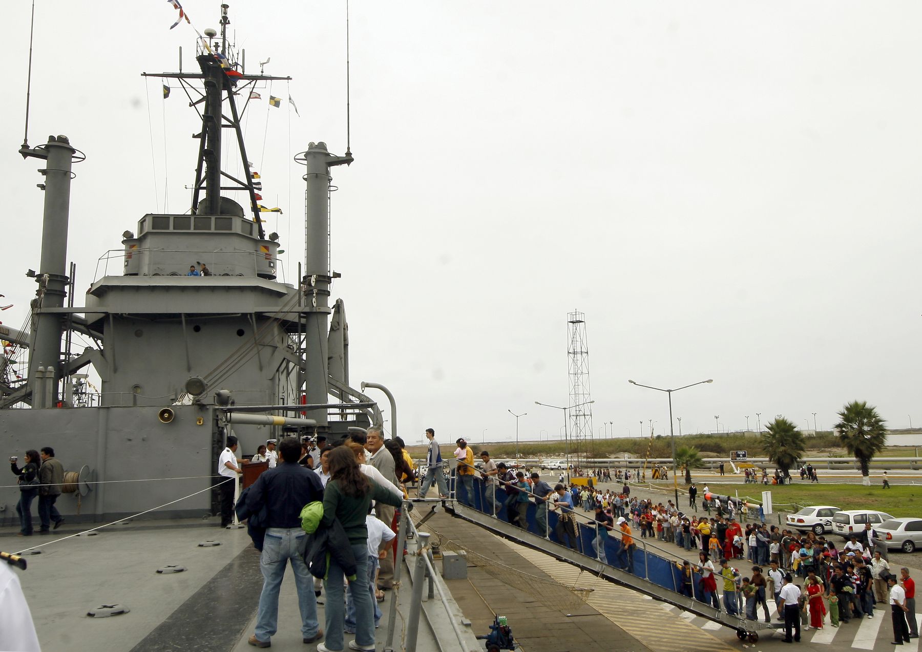 Base Naval del Callao abrirá mañana sus puertas a miles de visitantes. Foto. ANDINA/Stephanie Zollner