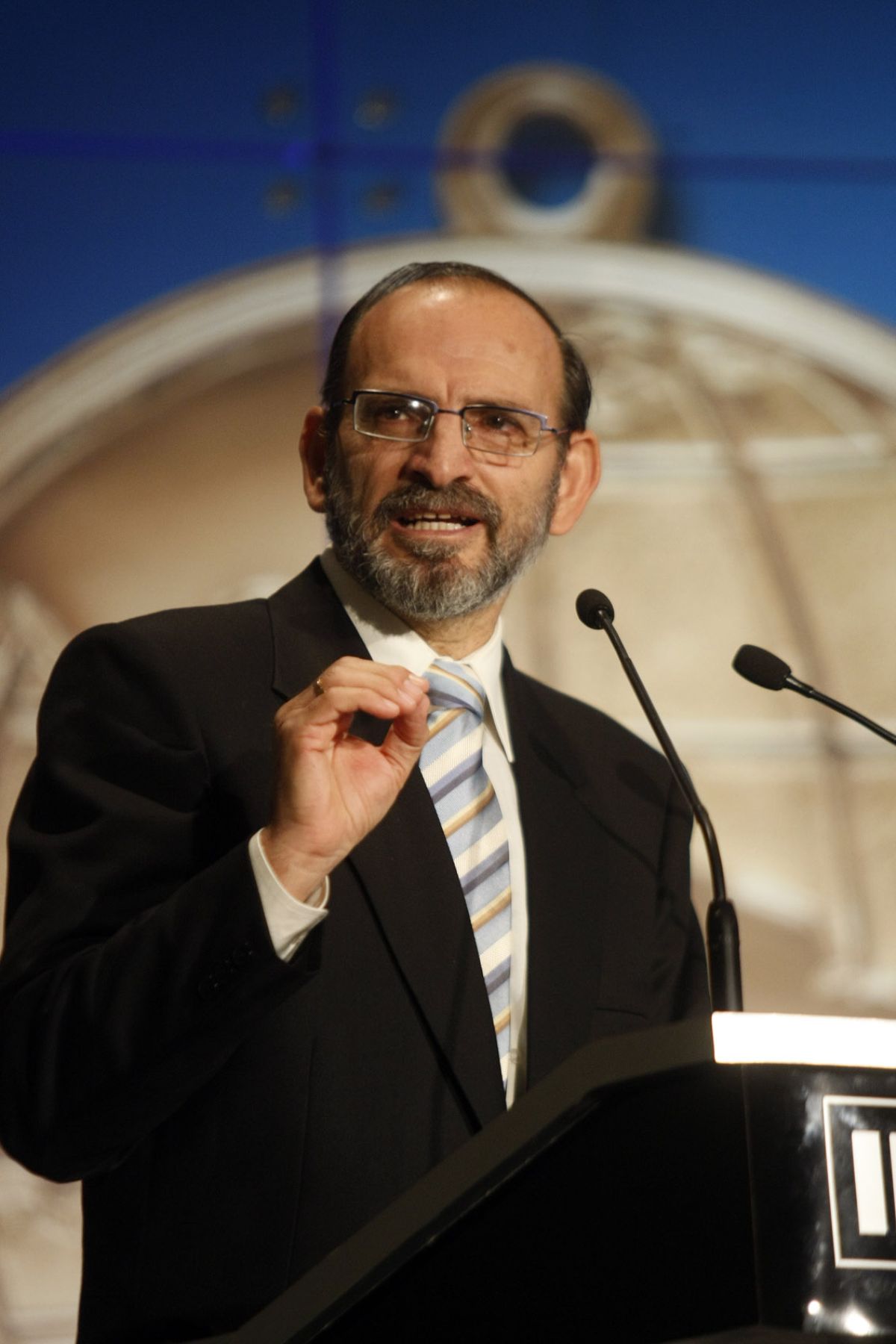 El presidente del Consejo de Ministros, Yehude Simon, declaró inaugurada la 46ª Conferencia Anual de Ejecutivos (CADE 2008). Foto: ANDINA / Juan Carlos Guzmán Negrini.
