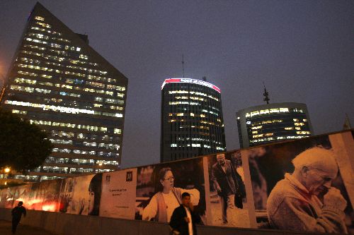 Vista del Centro financiero de Lima. ANDINA/Jack Ramón