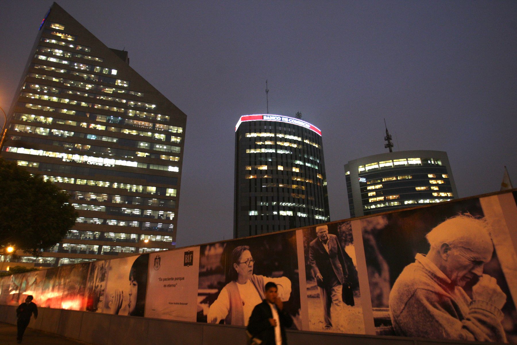Centro financiero de Lima.Foto: ANDINA/Jack Ramón