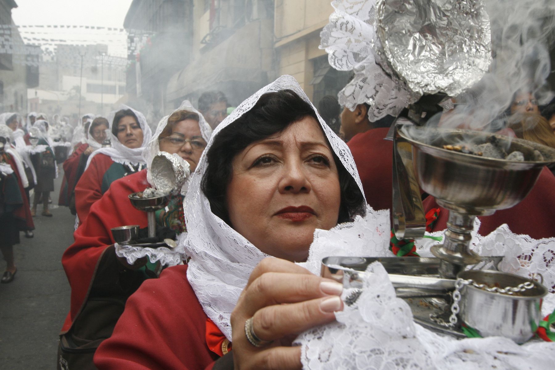 Procesiones deberán realizarse los días sábado y domingo. Foto. ANDINA/ Stephanie Zollner