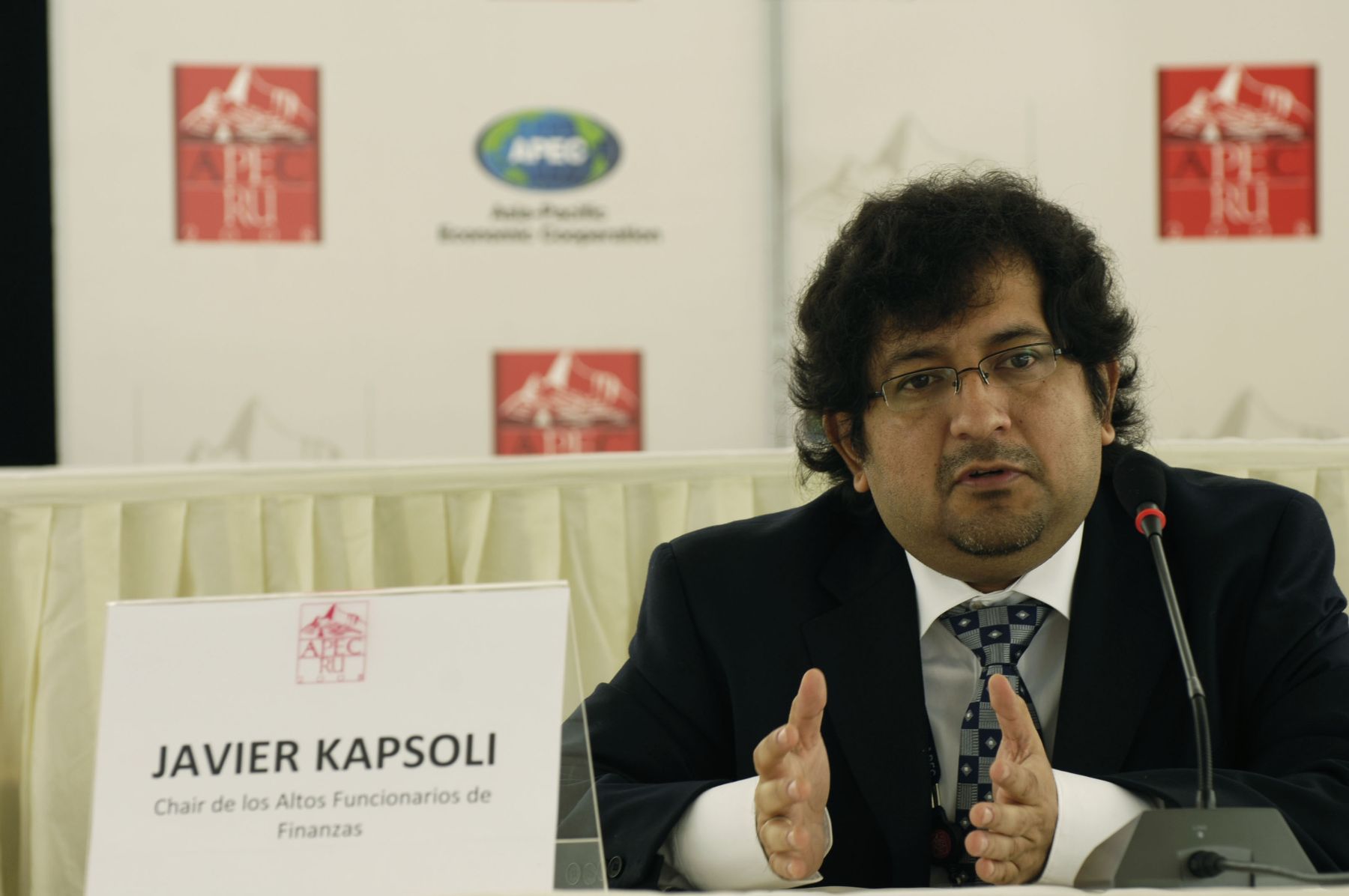 Director general de Asuntos Económicos del MEF, Javier Kapsoli. Foto APEC