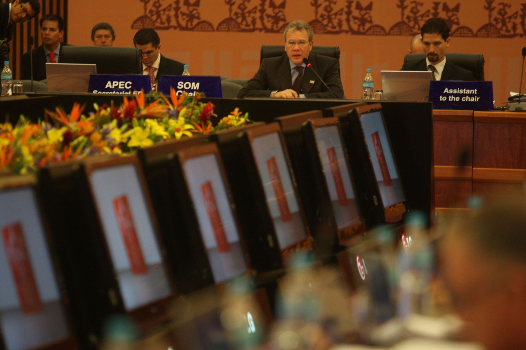 Reunión Conclusiva de Altos Funcionarios de APEC en el Museo de la Nación de Lima. Foto: ANDINA/ Piero Vargas