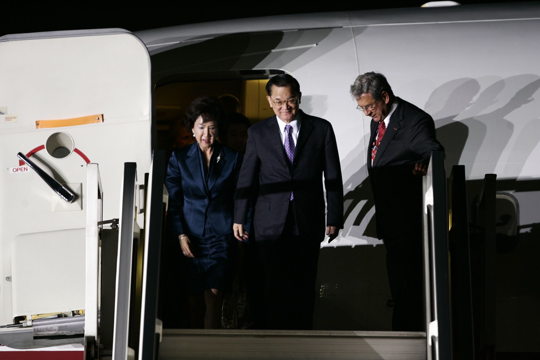Presidente de China Taipei llega a nuestro país para la Cumbre APEC. Foto: ANDINA/Rafael Cornejo.