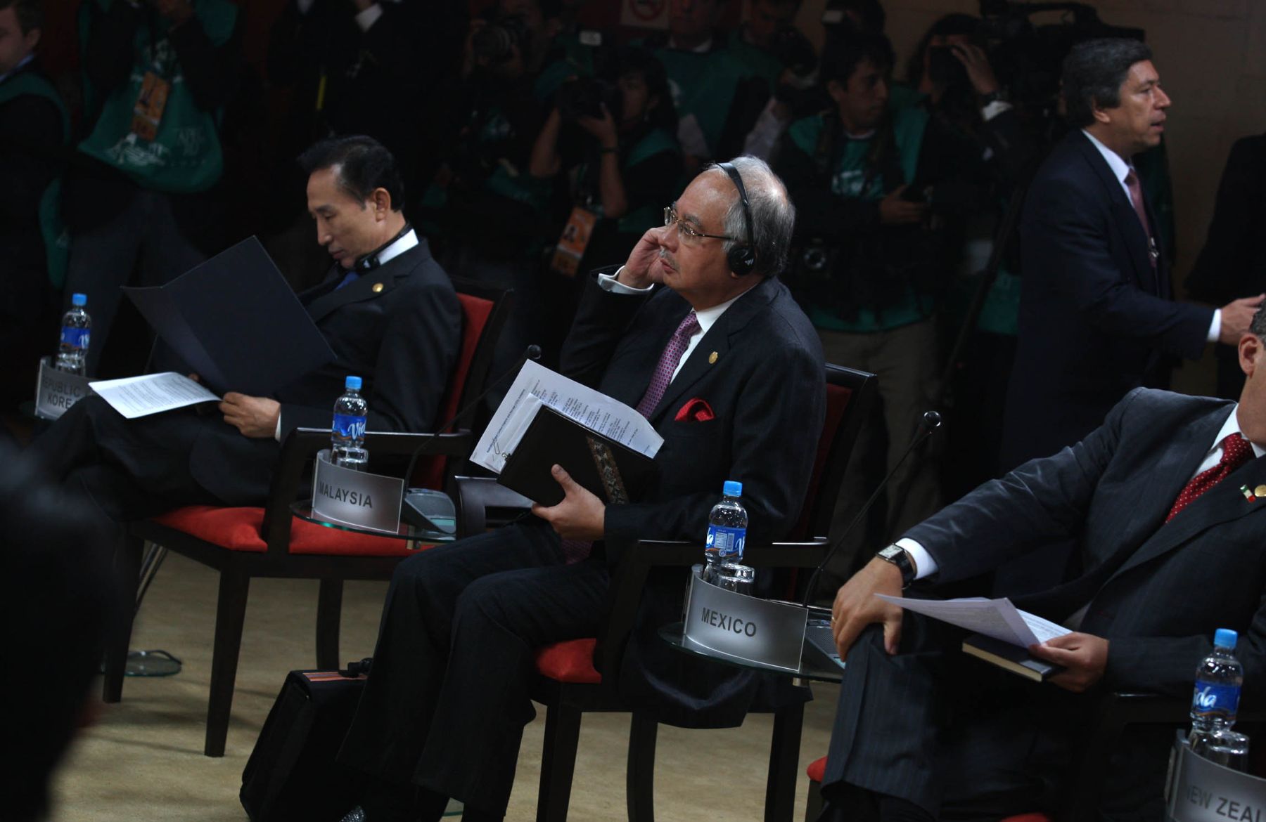 Líderes de APEC inician Segundo Retiro de la Cumbre para aprobar Declaración de Lima. Foto: ANDINA/ Piero Vargas.