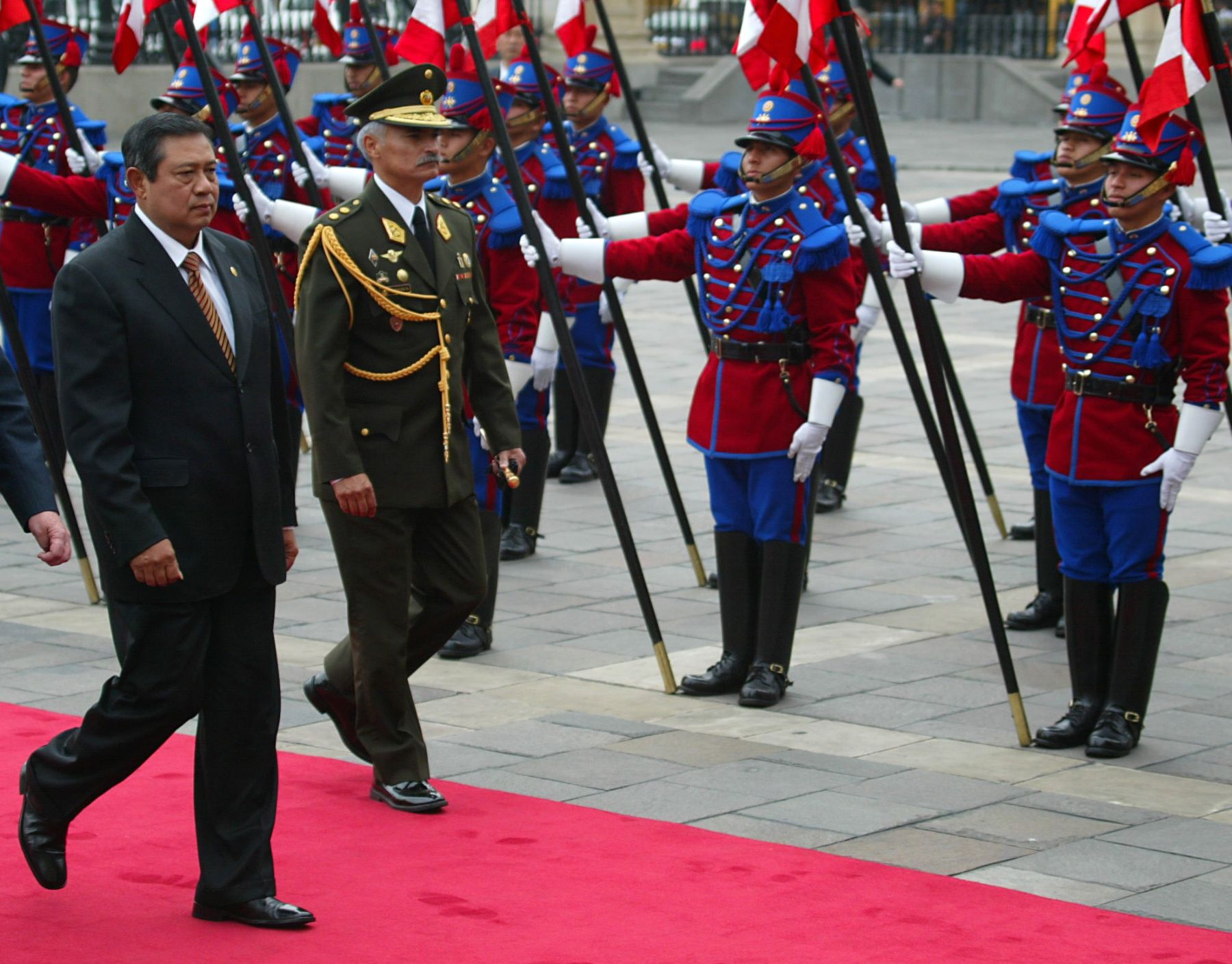 Indonesian President Susilo Bambang Yudhoyono. Photo: ANDINA / Rubén Grández.