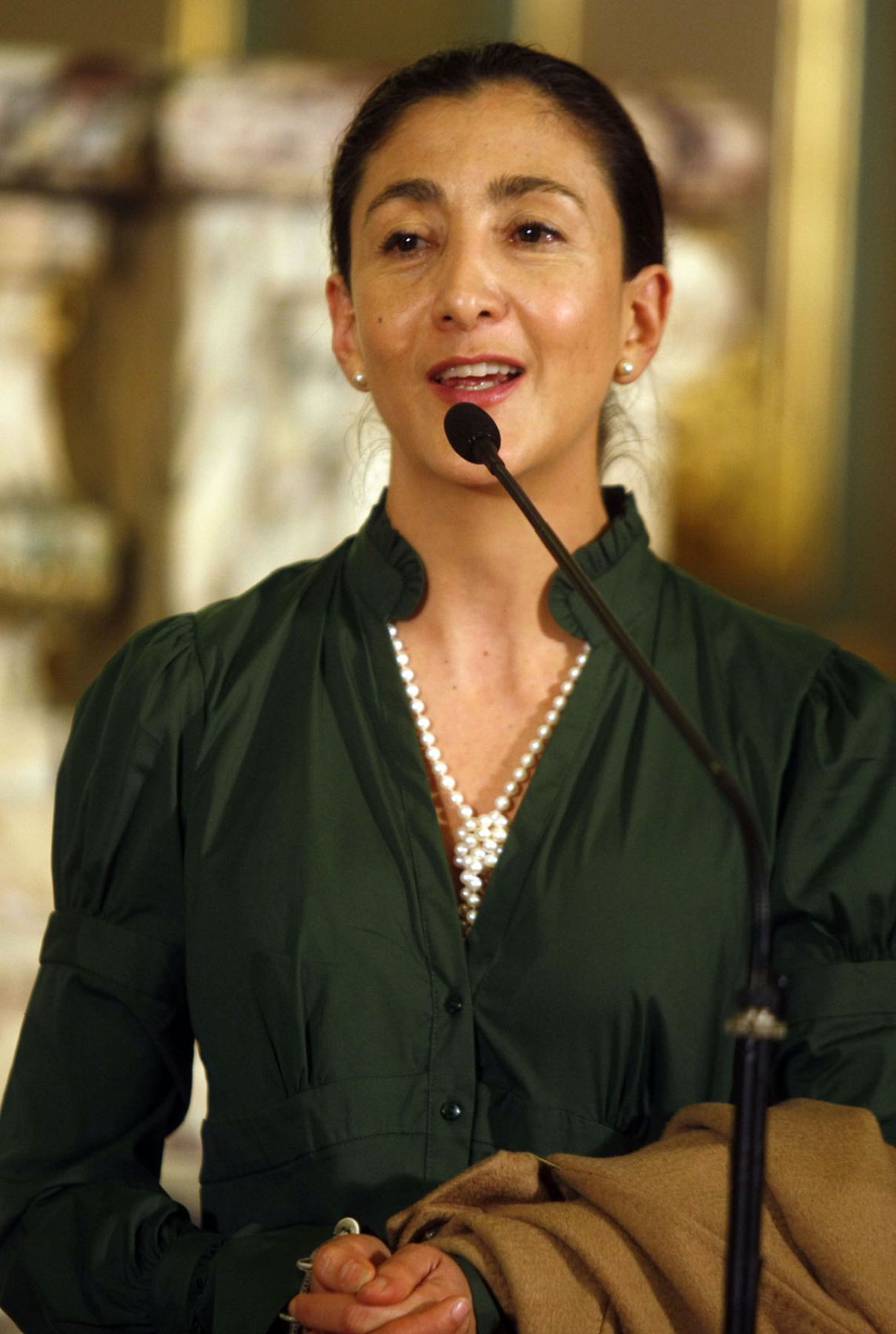 La política franco colombiana Ingrid Betancourt fue recibida hoy por el Presidente Alan García en Palacio de Gobierno.
Foto: ANDINA / Juan Carlos Guzmán Negrini.