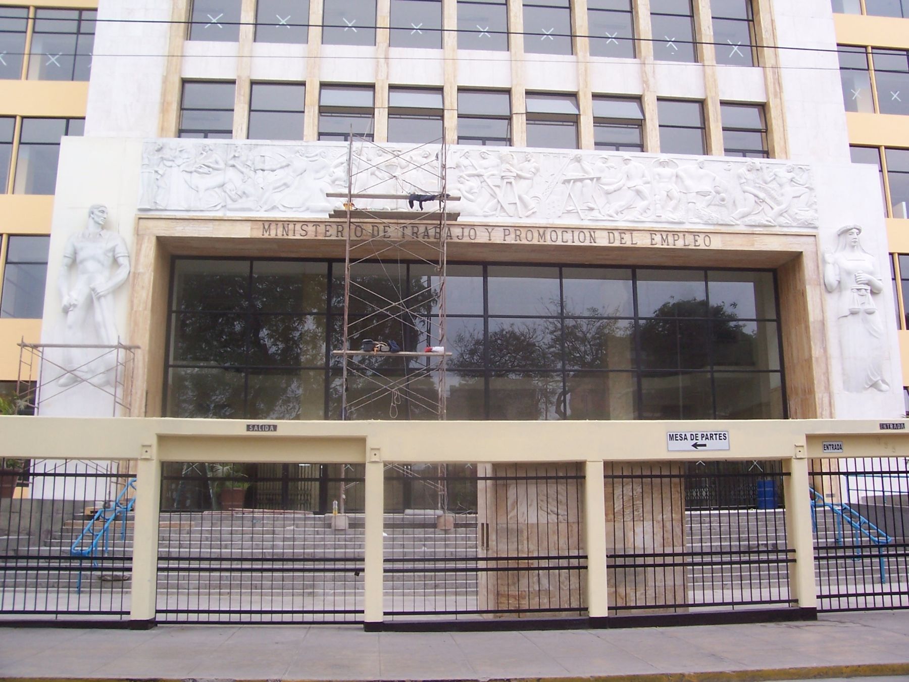 Sede de la Avenida Salaverry del Ministerio de Trabajo. Foto: Difusión