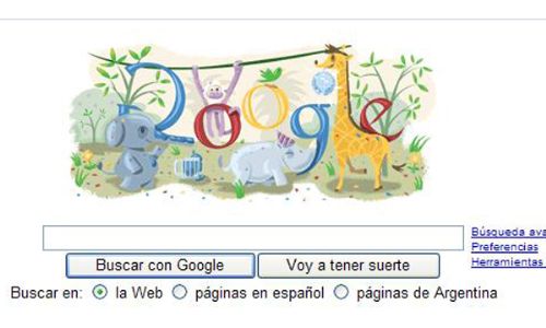 El logo por Año Nuevo.
