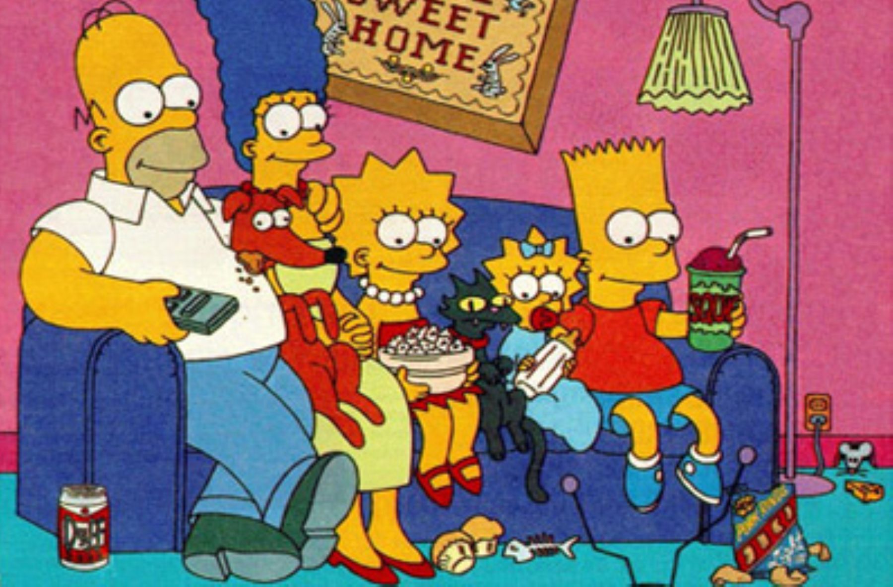 En varios capítulos de Los Simpsons en Inglaterra se verá a la famosa familia amarilla cambiar la comida chatarra por alimentos sanos, para apoyar campaña contra la obesidad.