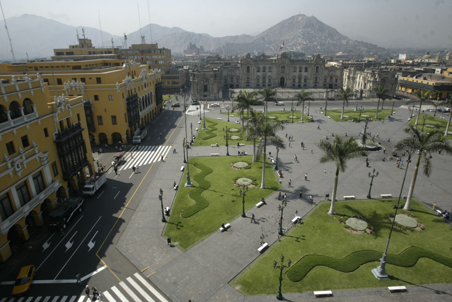 Main Square of Lima, Peru. Photo: ANDINA/Archive.