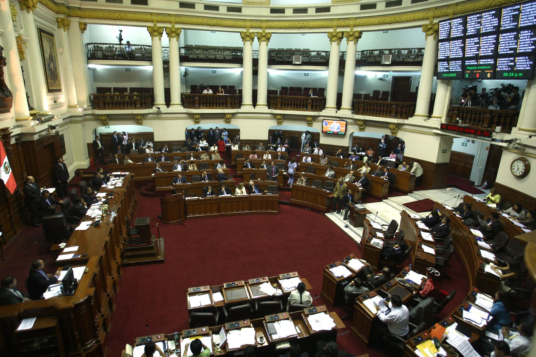 Pleno del Congreso de la República. Foto: ANDINA/Archivo.