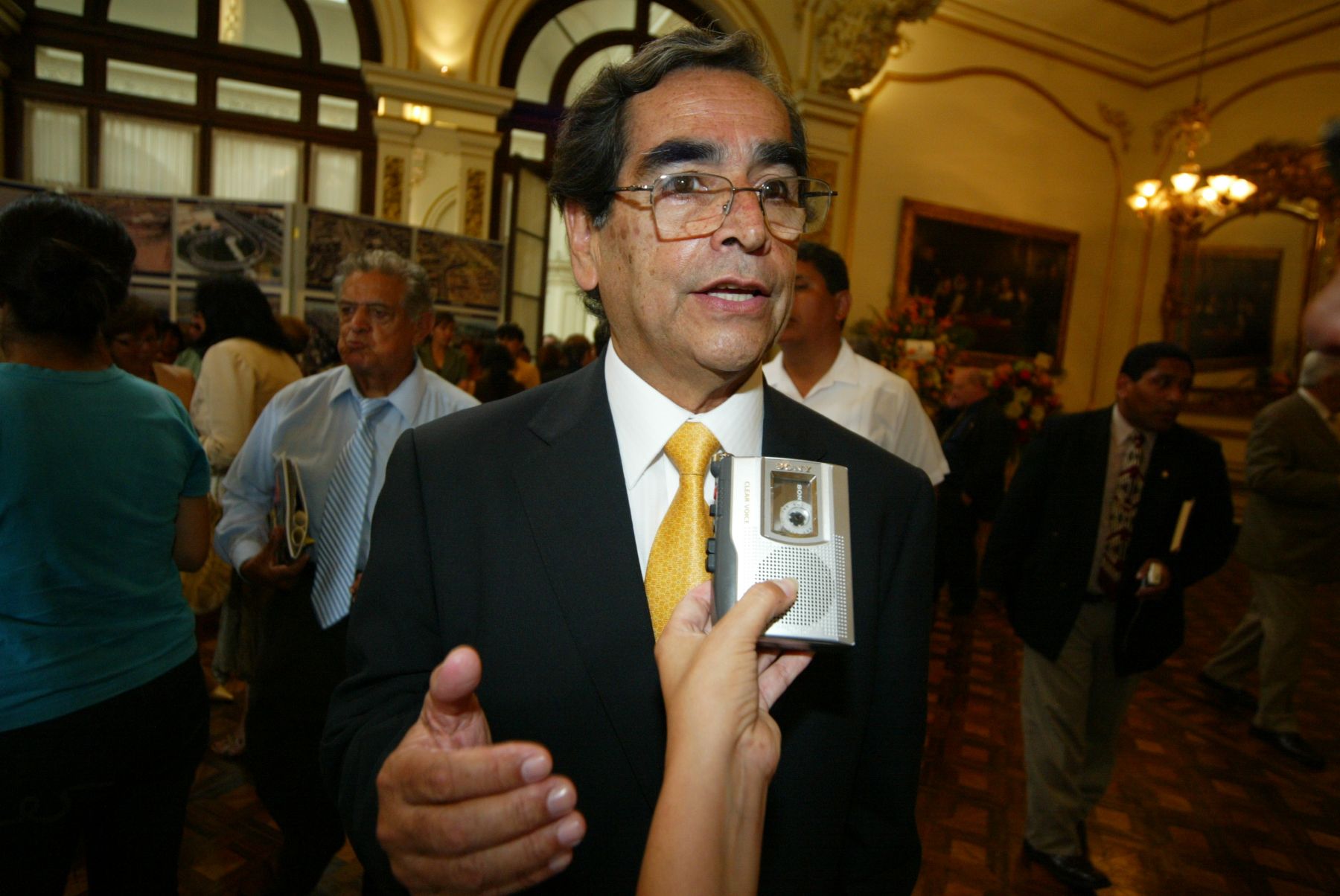 El Ministro de Salud, Oscar Ugarte. Foto: ANDINA / Rubén Grández.
