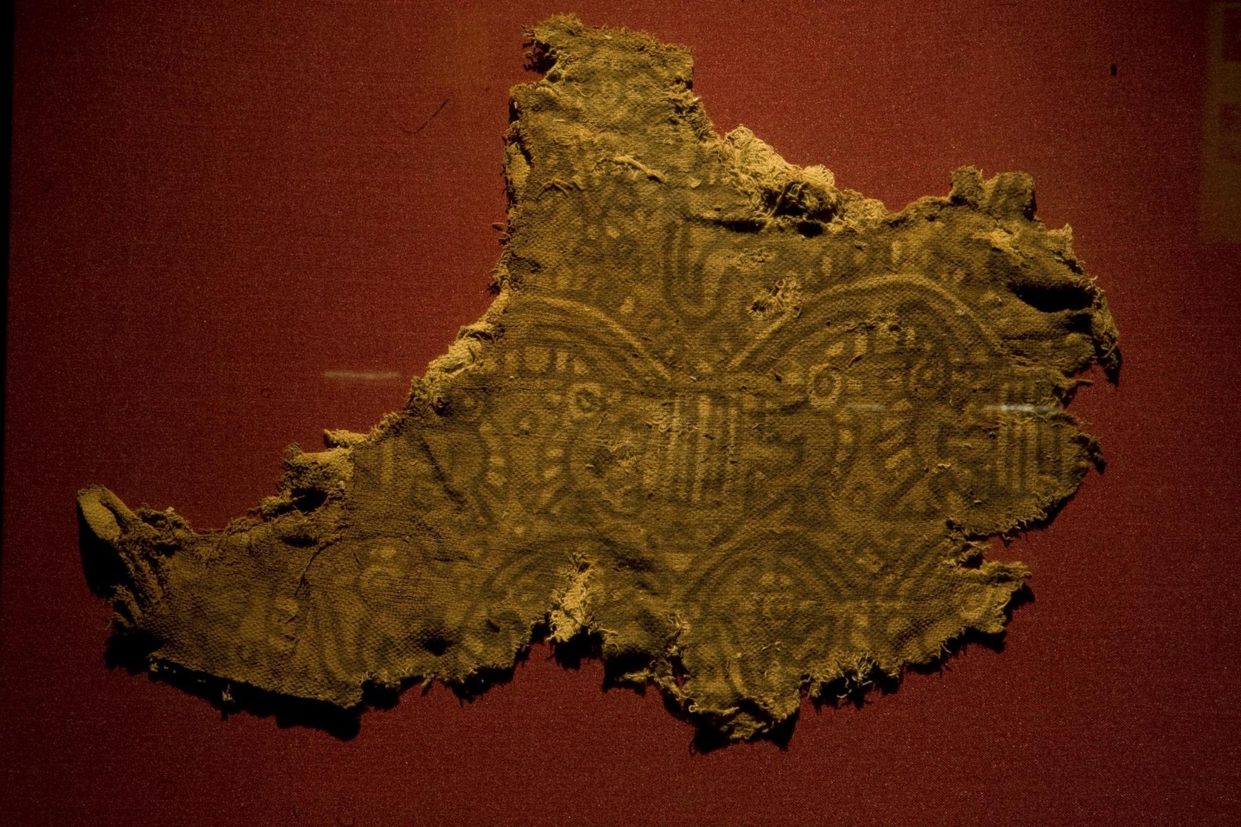 An ancient Peruvian textile. Photo: ANDINA/Alberto Orbegoso.