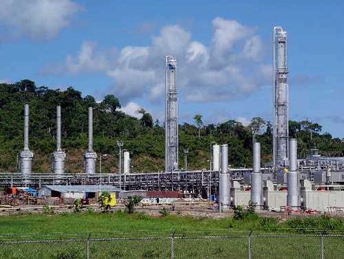 Planta de gas de Camisea. ANDINA/archivo
