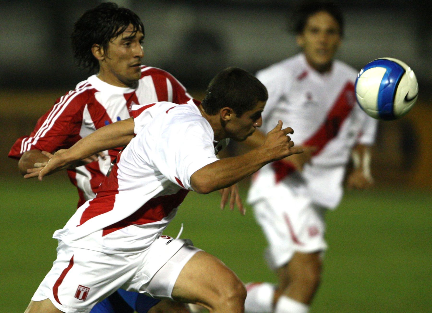 Friendly soccer match between Peru and Paraguay in Lima City. Photo: ANDINA / Jack Ramon.