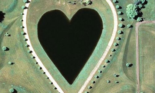 En víspera de San Valentin Google Earth muestra los corazones del mundo