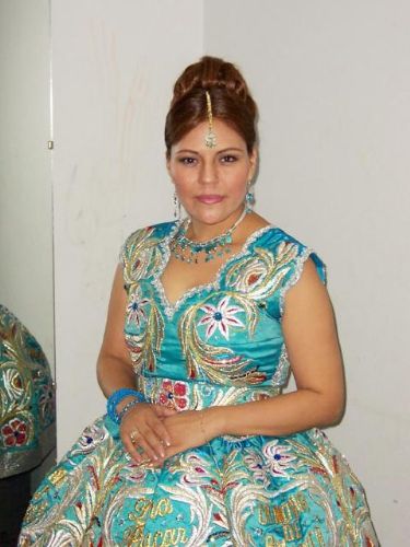 Dina Paucar regresó a Ecuador por la puerta grande.