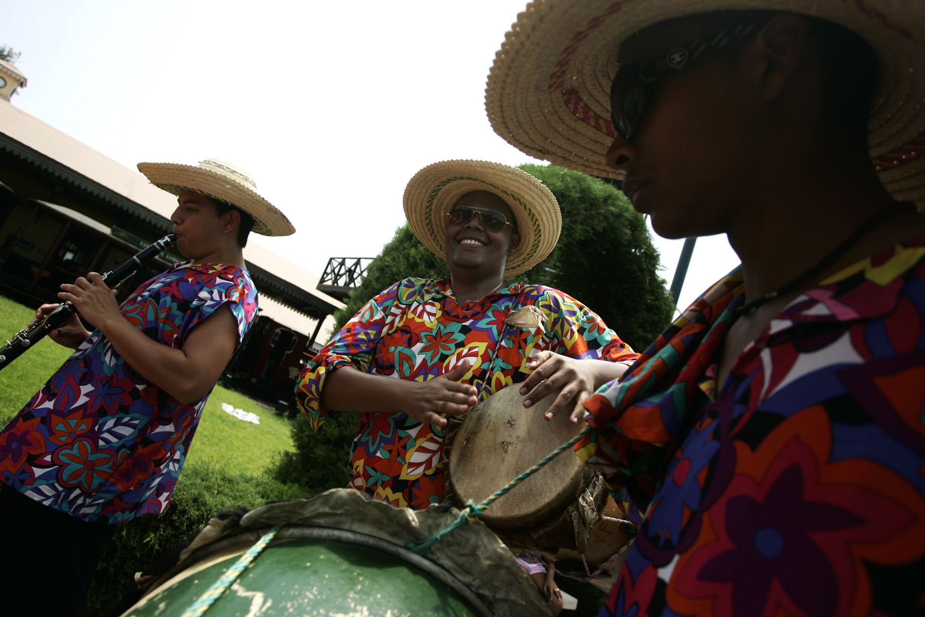 Se inauguró este medio día el "Encuentro Mundial de Folklore" en el Parque de la Amistad en Surco. 
Foto: ANDINA / Rafael Cornejo