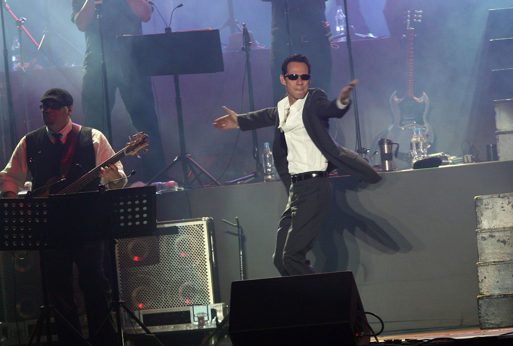 Marc Anthony se presentó esta noche en Lima. Foto: ANDINA / Carolina Urra