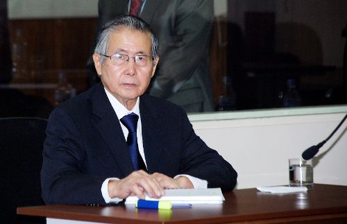 Ex presidente  Alberto Fujimori. Foto: ANDINA / PJ